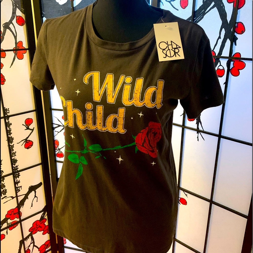 Chaser Wild Child T Shirt Size XS